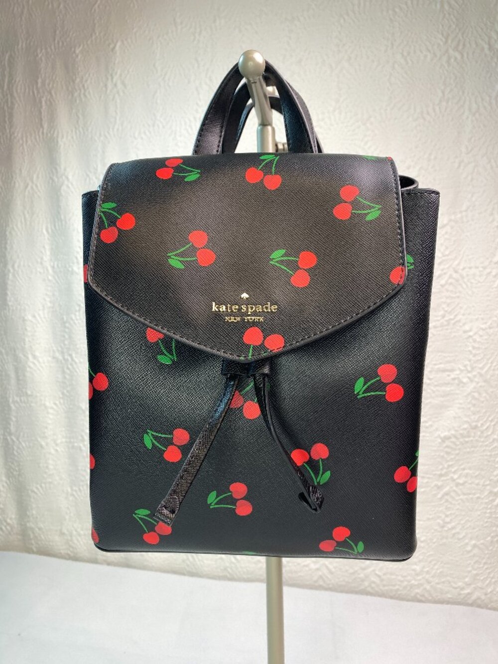 Kate Spade Cherry Print Saffiano Leather Mini Backpack | ❤️ Cherie